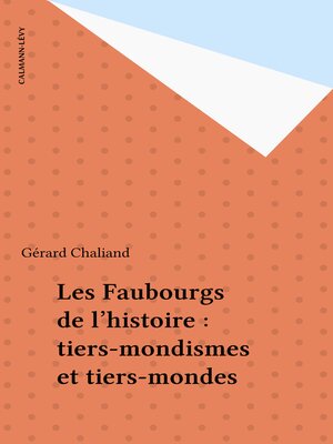 cover image of Les Faubourgs de l'histoire